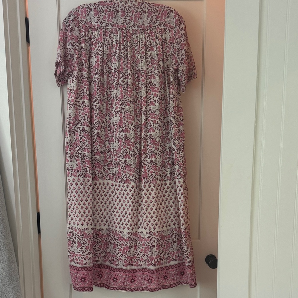 Matta Pink and White Floral Maxi Dress - Picture 3 of 3